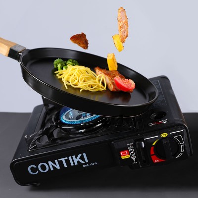 Hot Selling Different Shapes Modern Frying Pan Non-Stick Ceramic Frying Pans With Handle Porcelain Roast Pan For Kitchen