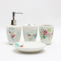 Quality life Wholesale Ceramic Toilet Accessory Bathroom Sanitary Ware Items Set