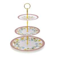 2 tier 3 tier ceramic cake stand gold luxury cakes stand