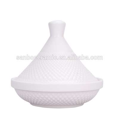 Cheap price wholesale tableware Morocco ceramic butter dish with lid