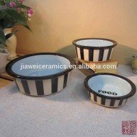 low price of wholesale ceramic dog food bowl