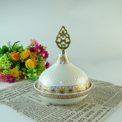 Bulk wholesale custom unique white porcelain round butter dish with lid cover