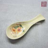 Cooking Tools Ceramic Spoon Rests with flower design