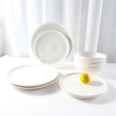 Wedding Plate Set Dinner Set Ceramic White Plates Sets Dinnerware